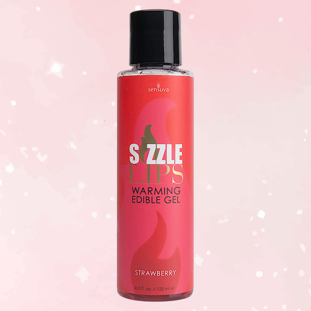 Sizzle Strawberry Warming Edible Gel