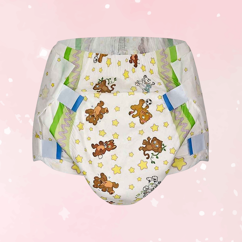 Crinklz Original Print Adult Diapers
