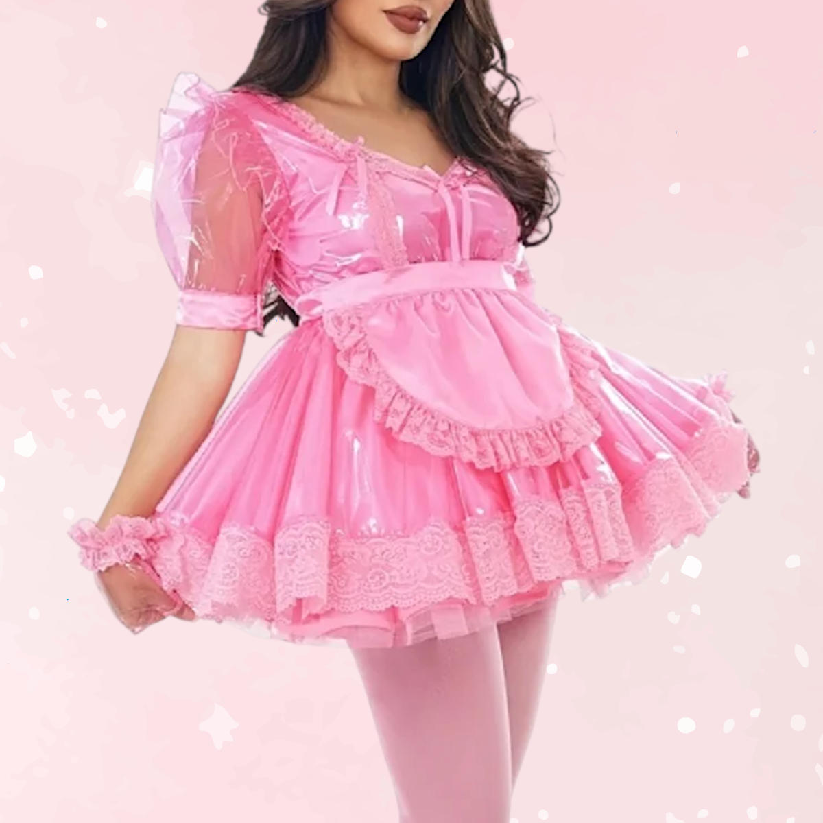 Candy Ruffle Sissy Maid Dress
