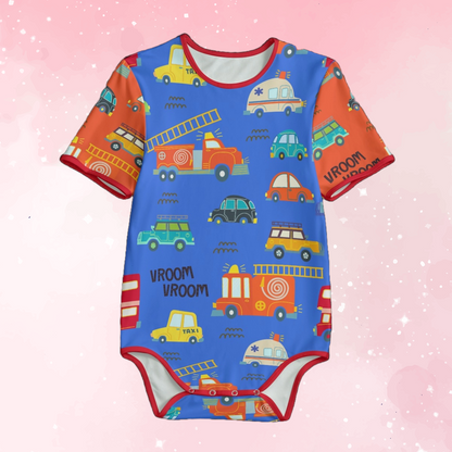 'Vroom Vroom' Cars Adult Unisex Onesie