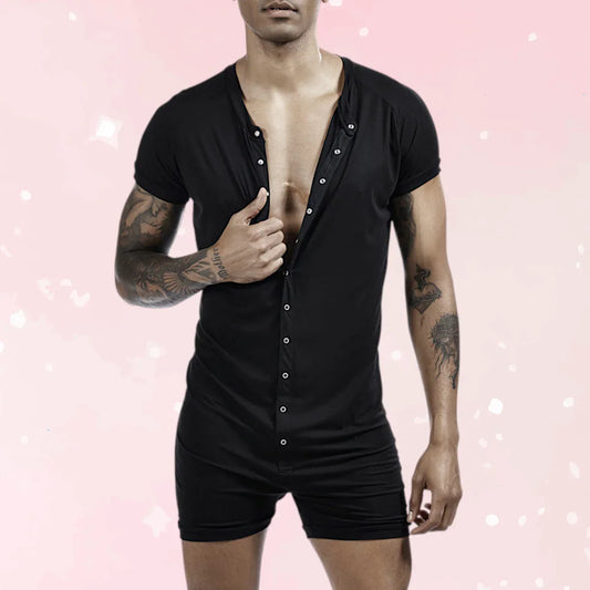 Classic Cozy Cuddles Pajamas Romper - Puppy's Aesthetics