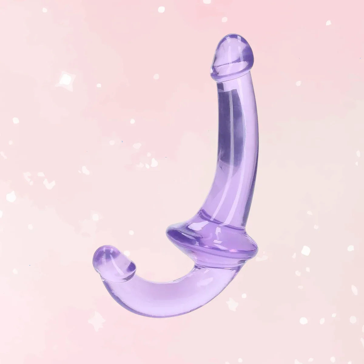 RealRock Crystal Clear Strapless Strap-On - Puppy's Aesthetics