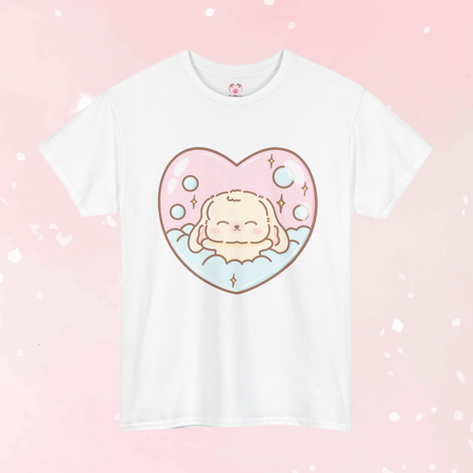 Sweet Bubblebath Bun Play Tee - Puppy's Aesthetics