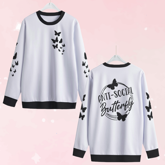 Antisocial Butterfly Unisex Sweater