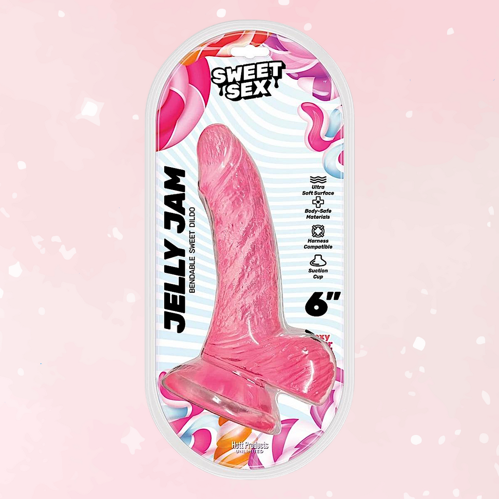 Sweet Sex Jelly Jam Silicone Dildo