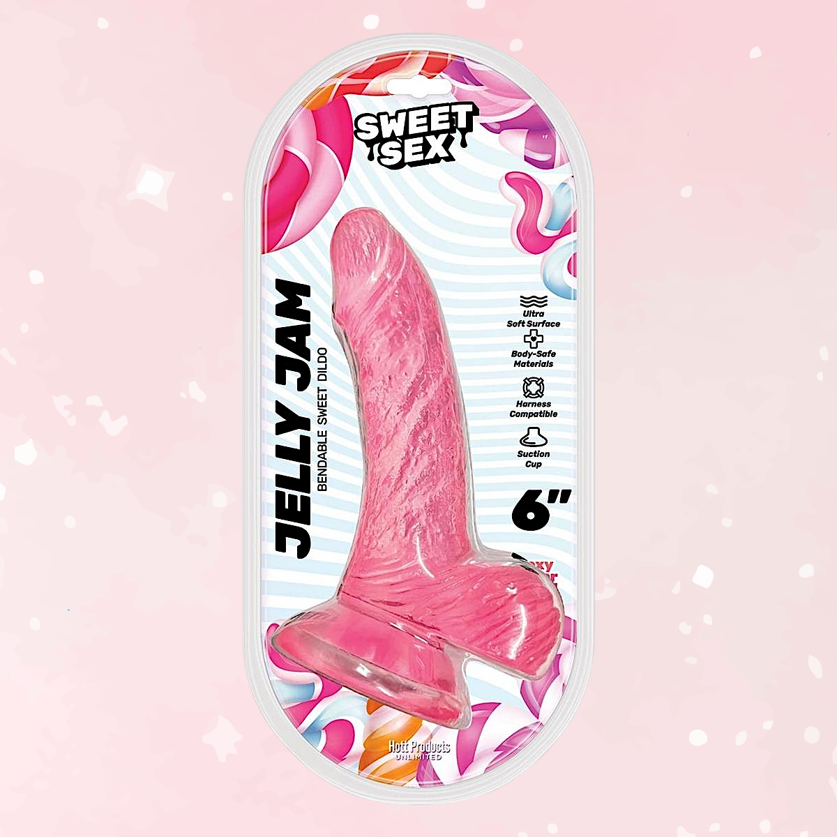 Sweet Sex Jelly Jam Silicone Dildo