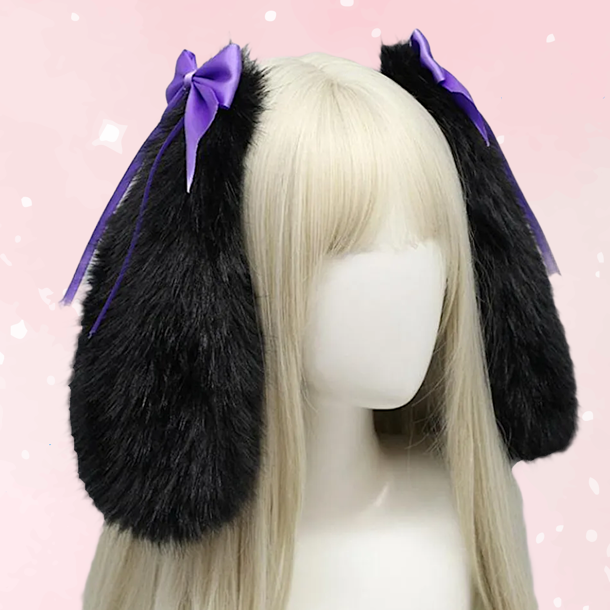 Cute Long Bunny Ears w/Bows (Colors)