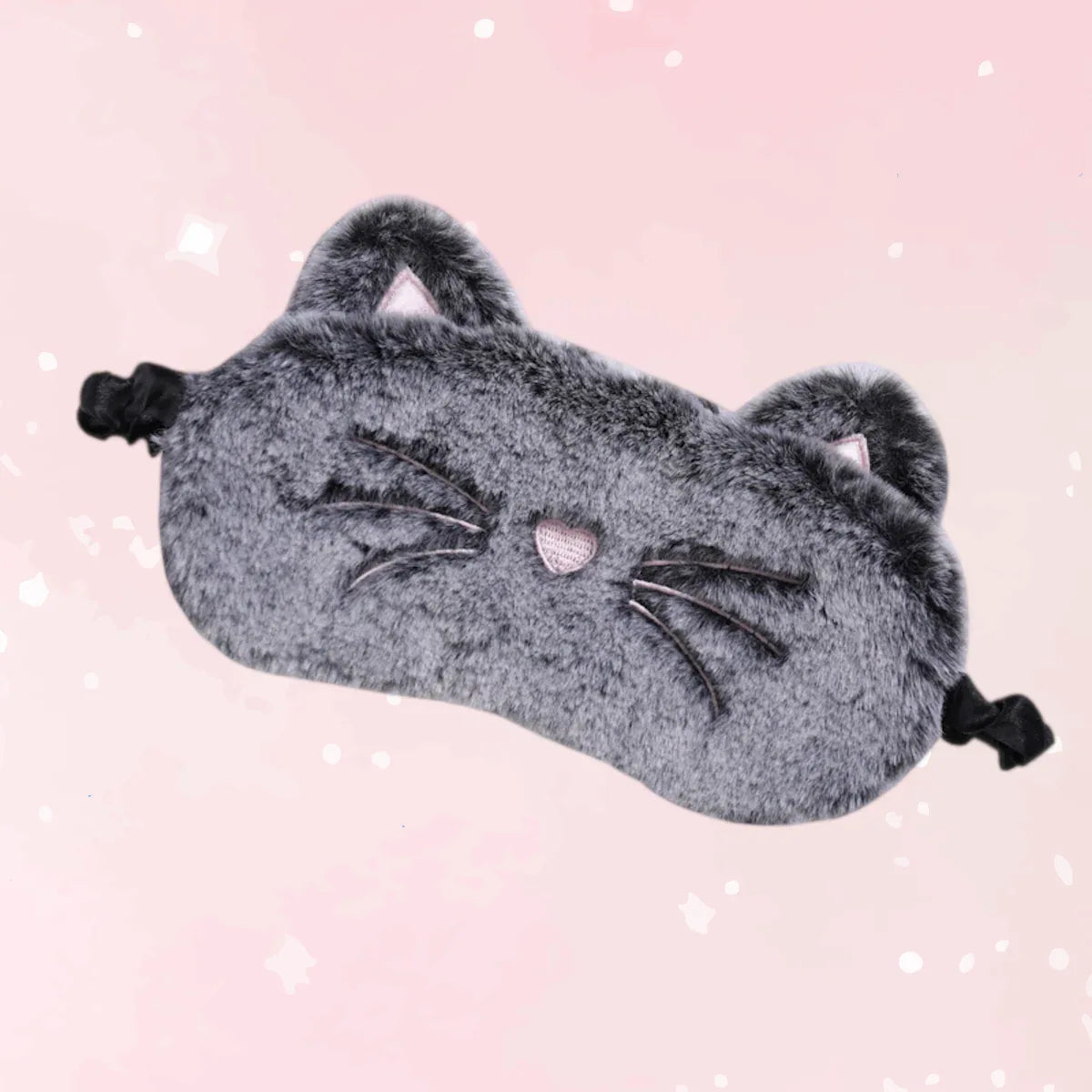 Dreamy Kitty Plush Sleep Mask - Puppy's Aesthetics