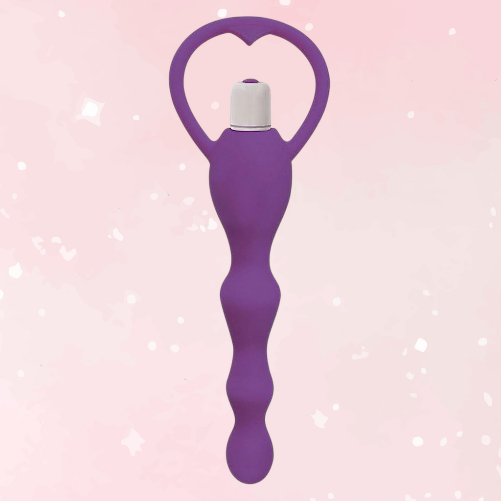 Rump Shaker 3X Vibrating Silicone Anal Plug