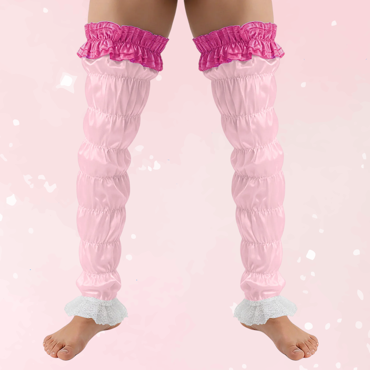 Sissy Ruffled Leg Warmers (Colors)