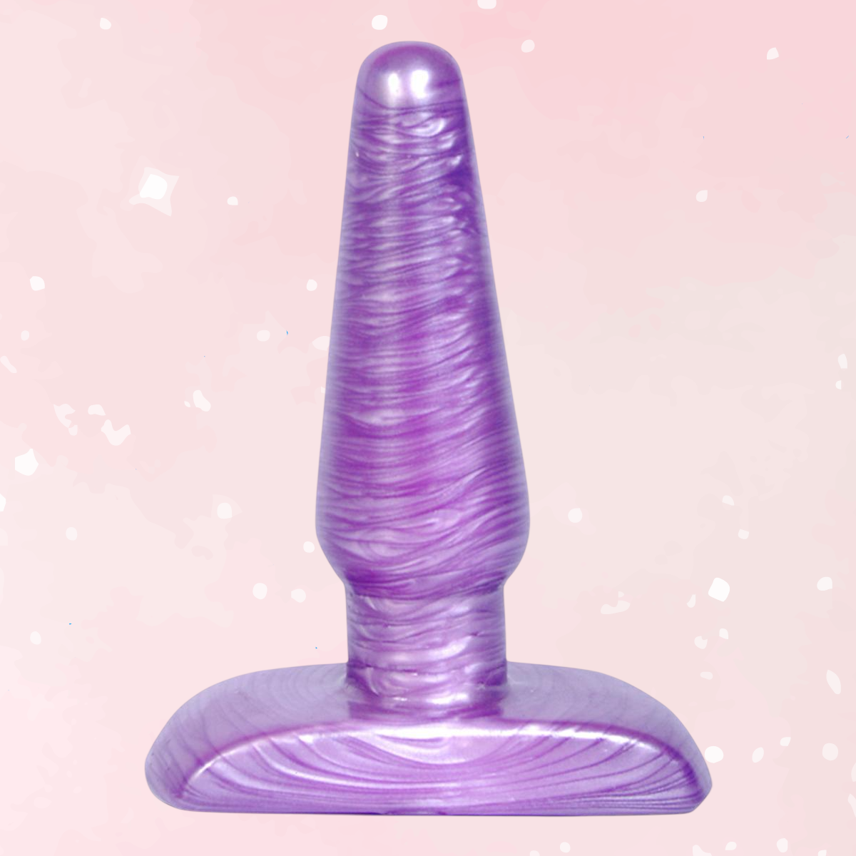Purple Cosmic Plug Flexible Butt Plug