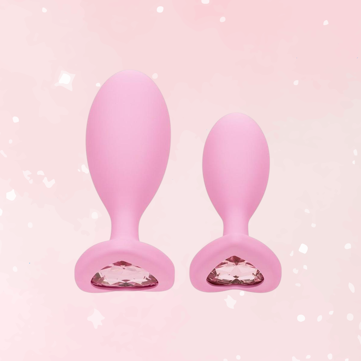 First Time Crystal Silicone Anal Plug