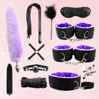 Adult BDSM Erotic Bondage Kit (Colors)