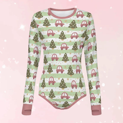 Lil Tree Cruiser Long Sleeve CuddleSuit - Puppy's Aesthetics