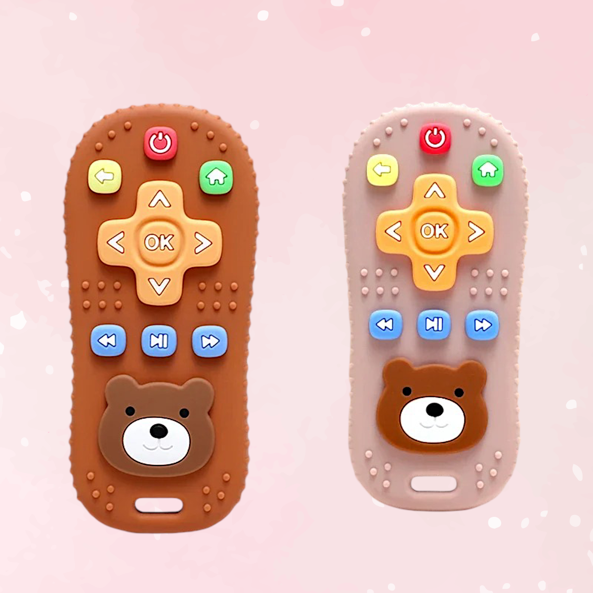 Lil’ Clicky Bear Teether Toy - Puppy's Aesthetics