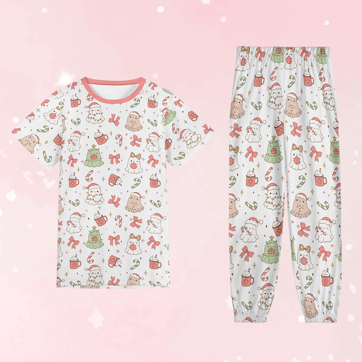 Ghostly Holiday Unisex Jammies