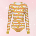 Moonbeam Giraffe Long Sleeve CuddleSuit