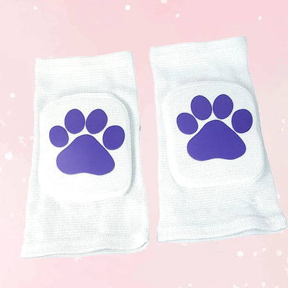 White Paw Knee Pads - Puppy's Aesthetics