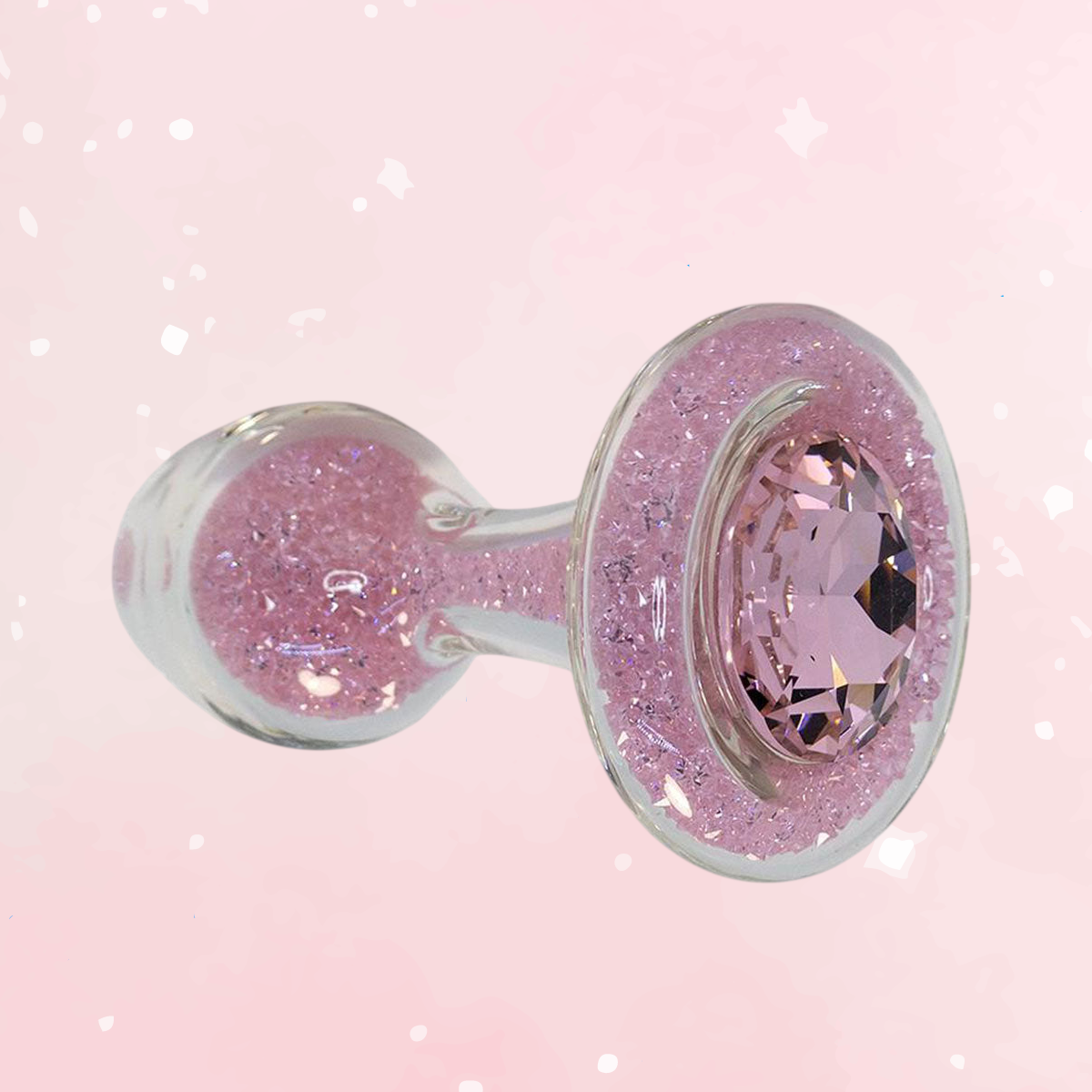Crystal Delights Sparkle Plug - Pink