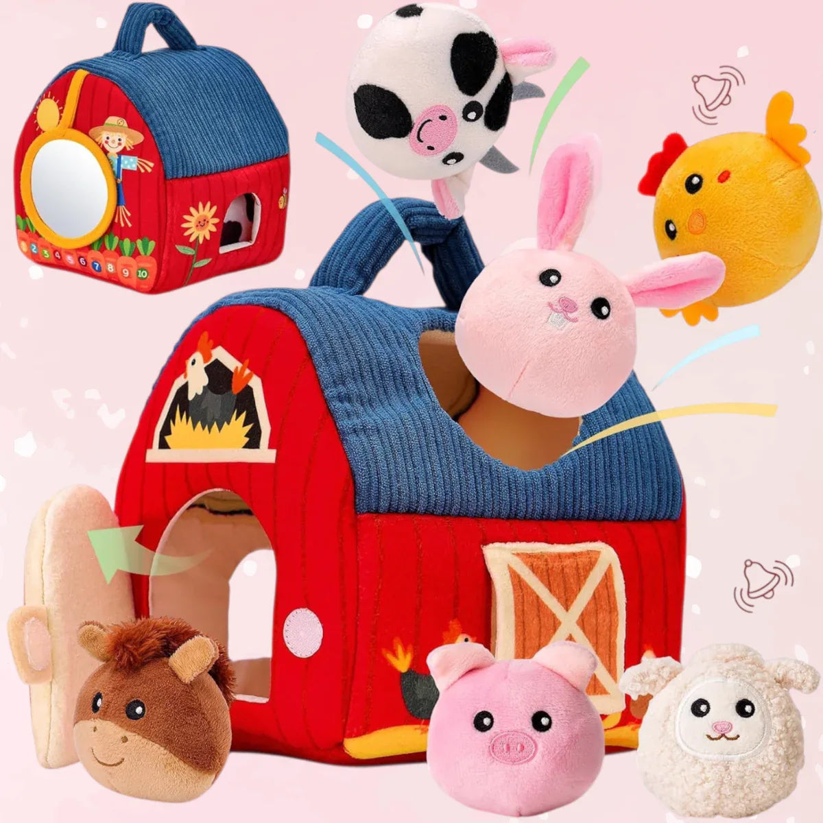 Little Friends Plush Sensory Play Set - Puppy's Aesthetics