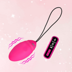 Silicone Egg with Digital Remote