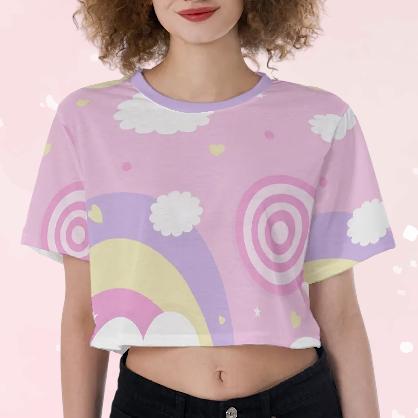 Sweet Candy Soft Crop Play Tee