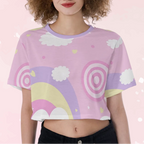 Sweet Candy Soft Crop Play Tee