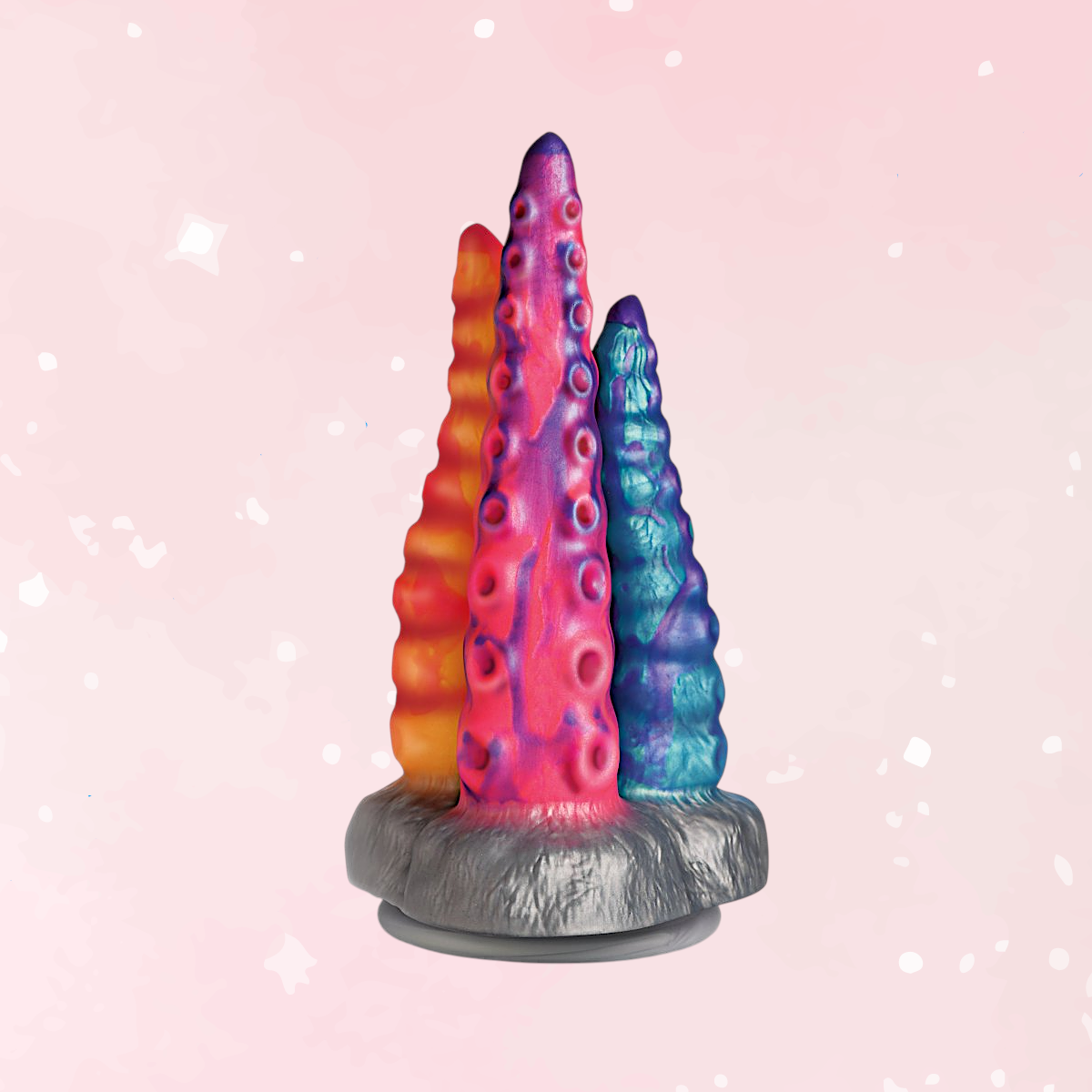 Creature Cocks Tenta- Trio Silicone Dildo