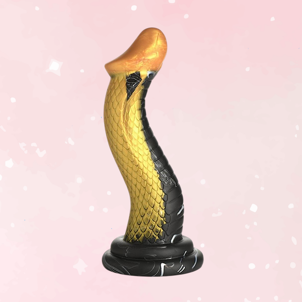 Creature Cocks Golden Mamba Silicone Dildo