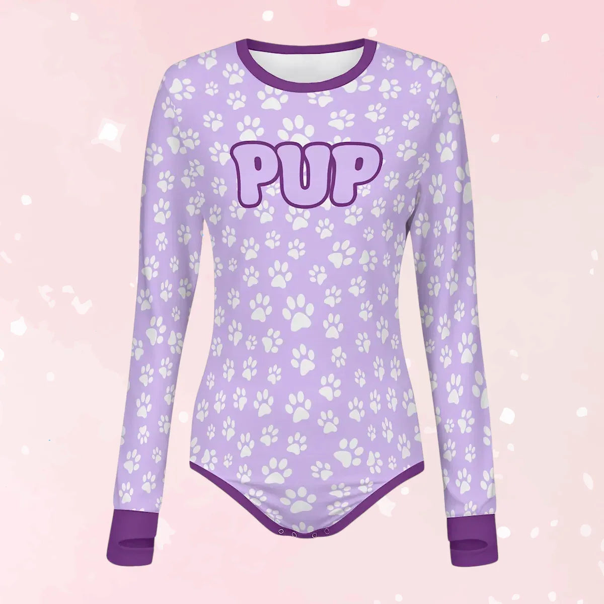 Lil Pup Long Sleeve CuddleSuit - Puppy's Aesthetics
