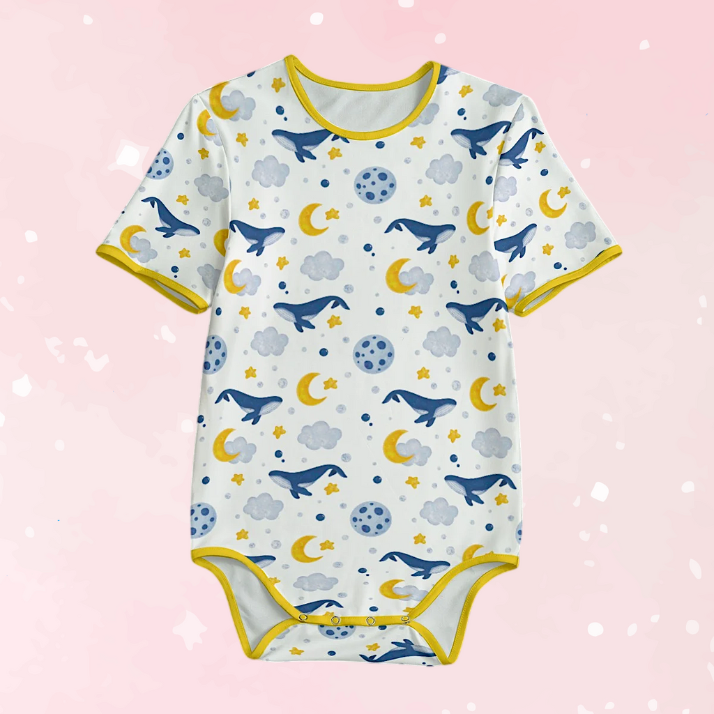 Sleepy Whale Dreams Adult CuddleSuit - Puppy's Aesthetics