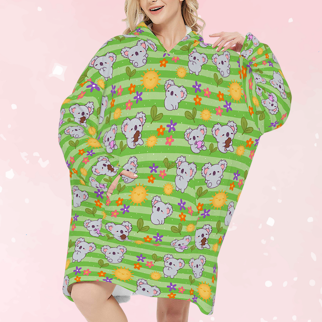 Kozy Koala Stripes Sleepy Cocoon