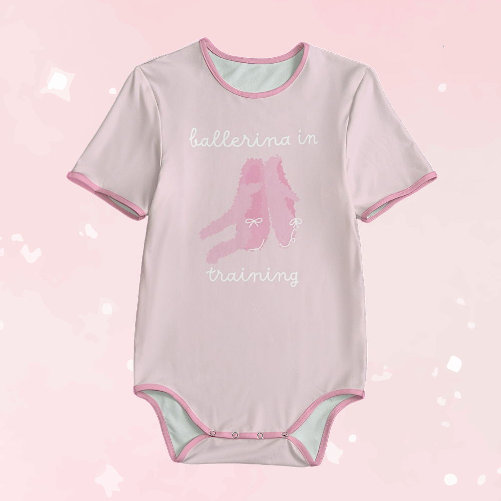 Ballerina In Training Adult Unisex Onesie