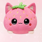 Kawaii Strawberry Cat Plushie