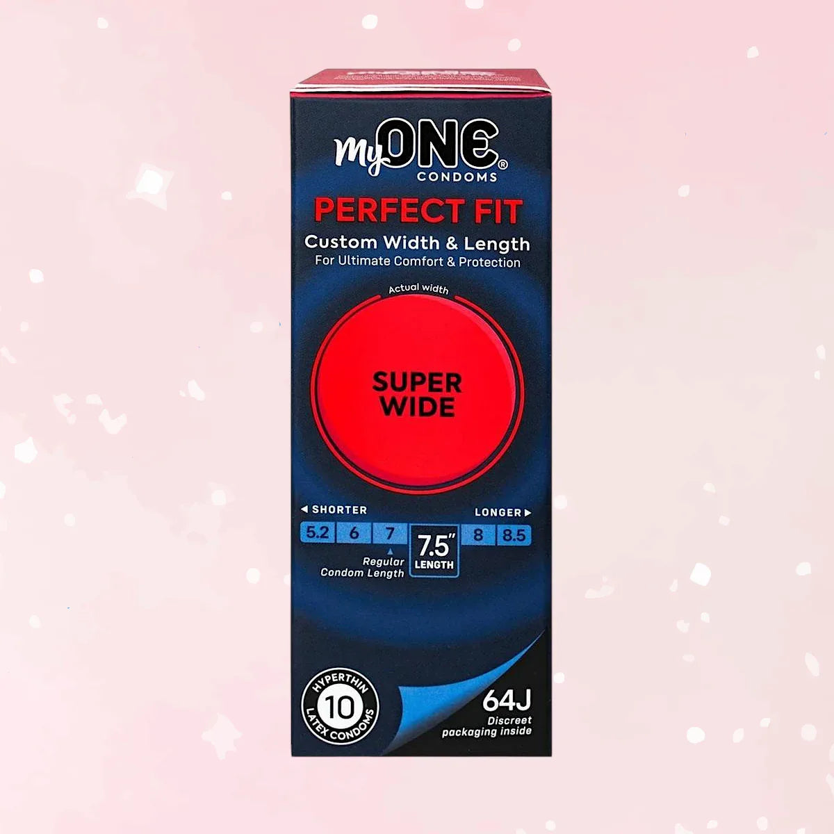 MyONE Super Wide Condoms – 10 Pack - Puppy's Aesthetics
