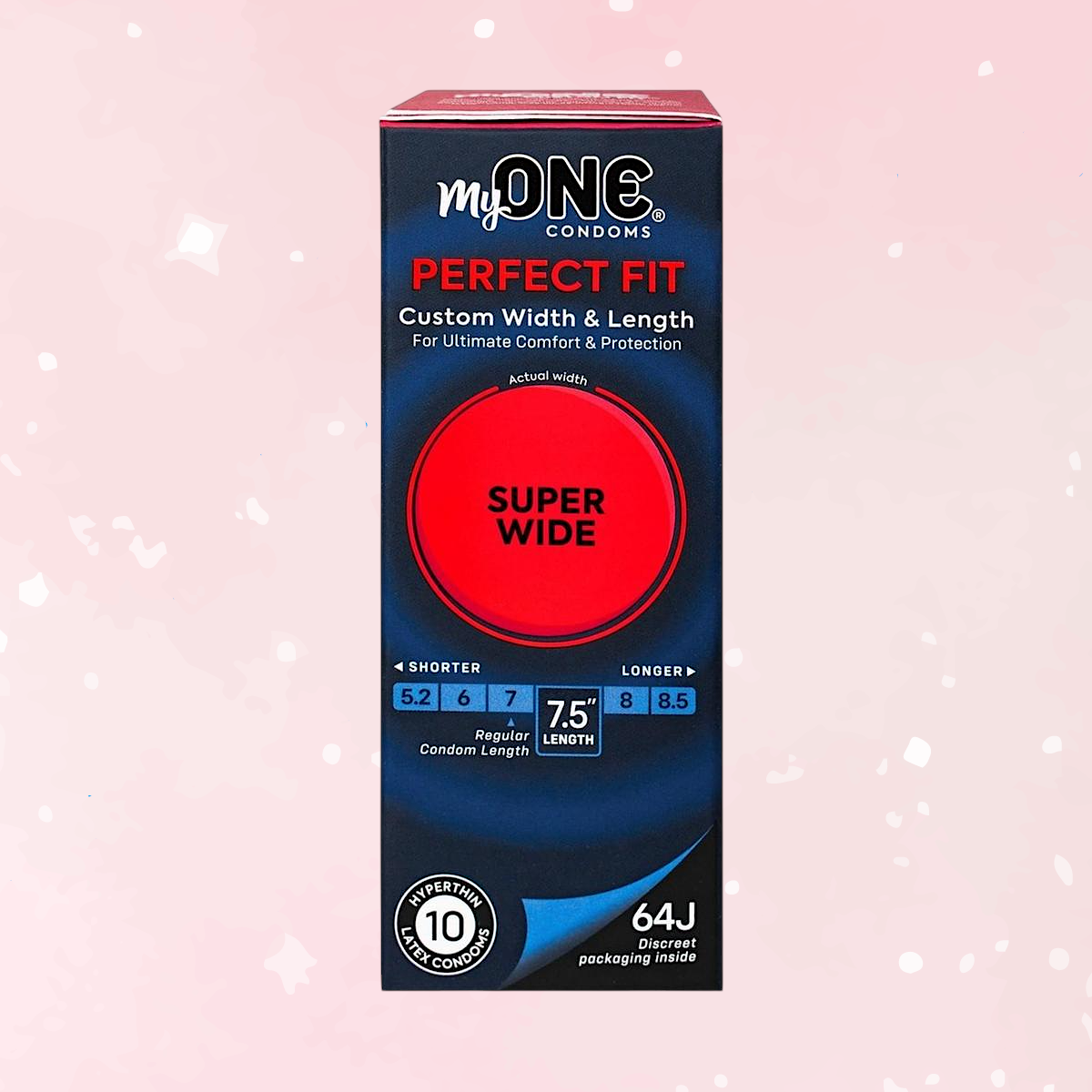 MyONE Super Wide Condoms – 10 Pack