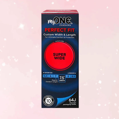 MyONE Super Wide Condoms – 10 Pack - Puppy's Aesthetics