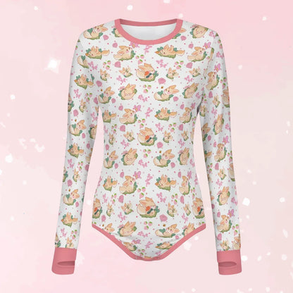 Lovely Fennec Long Sleeve CuddleSuit - Puppy's Aesthetics