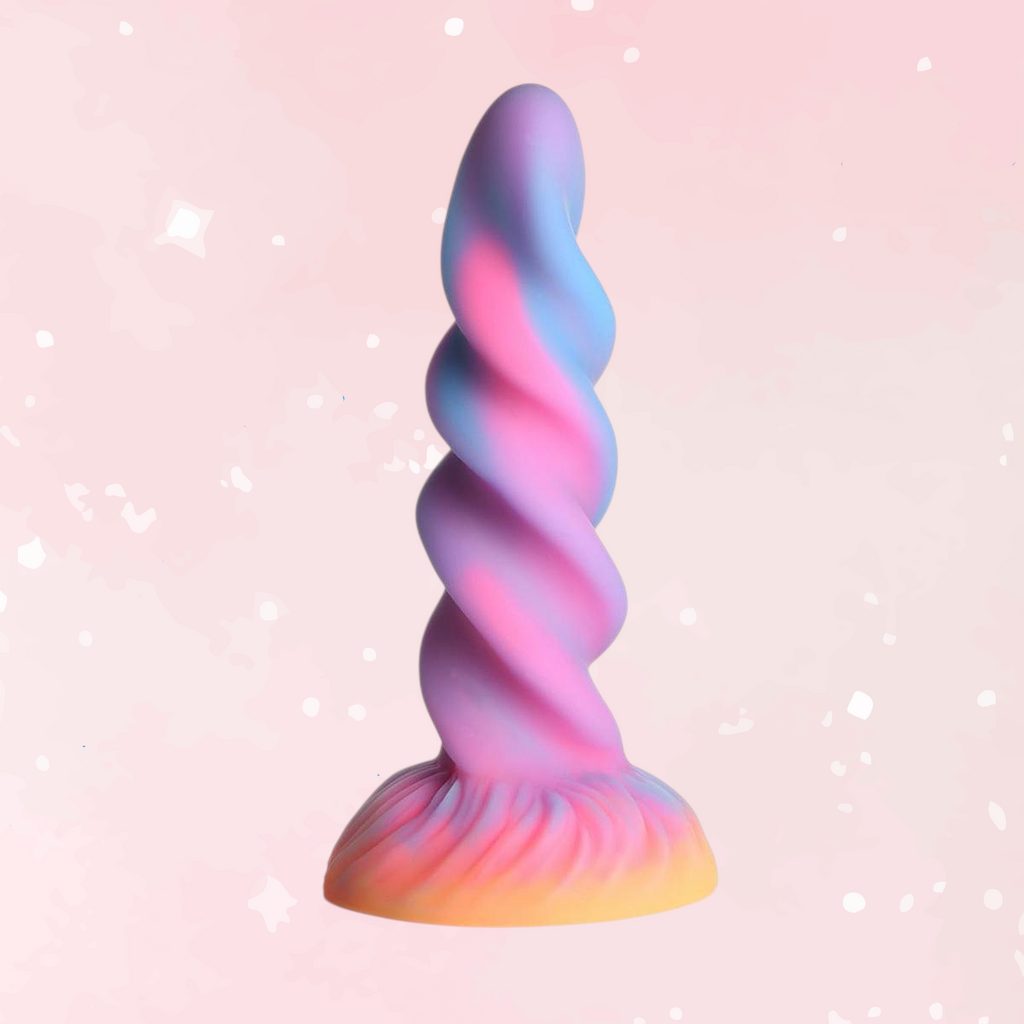 Moon Rider Glow Dark Unicorn Dildo