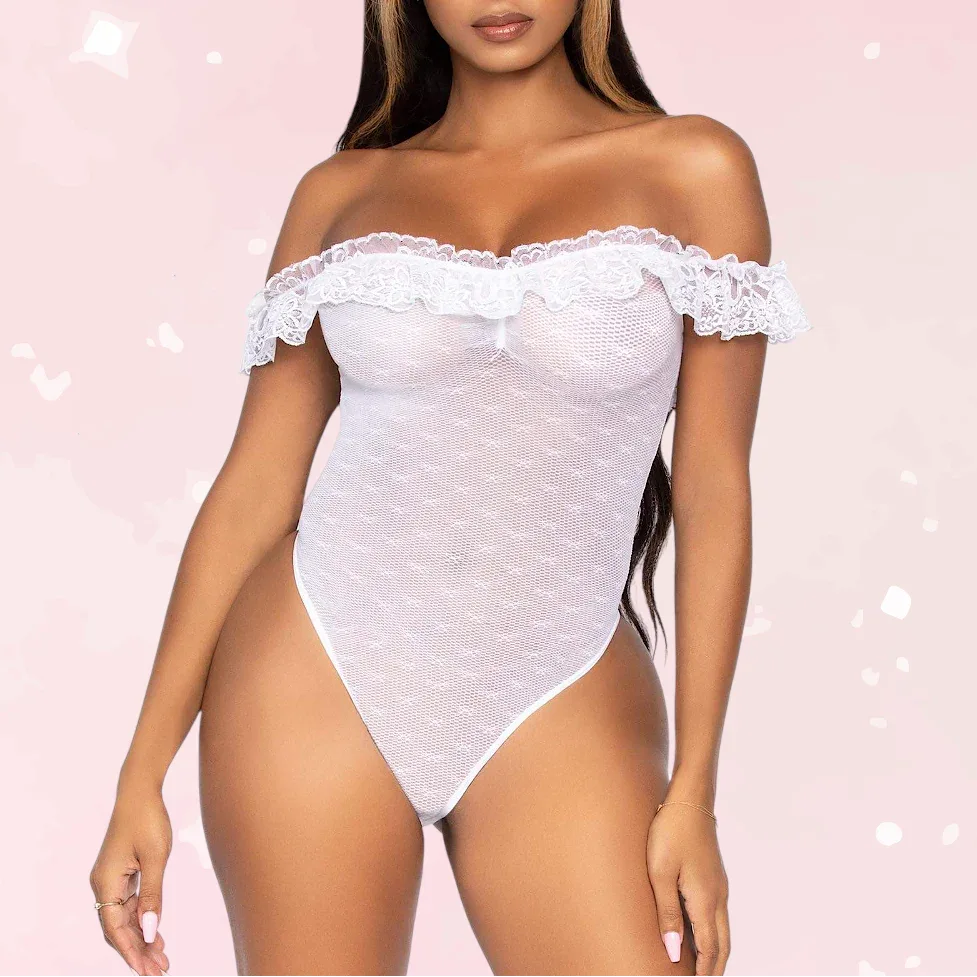 Spring Fling Teddy Bodysuit - Puppy's Aesthetics