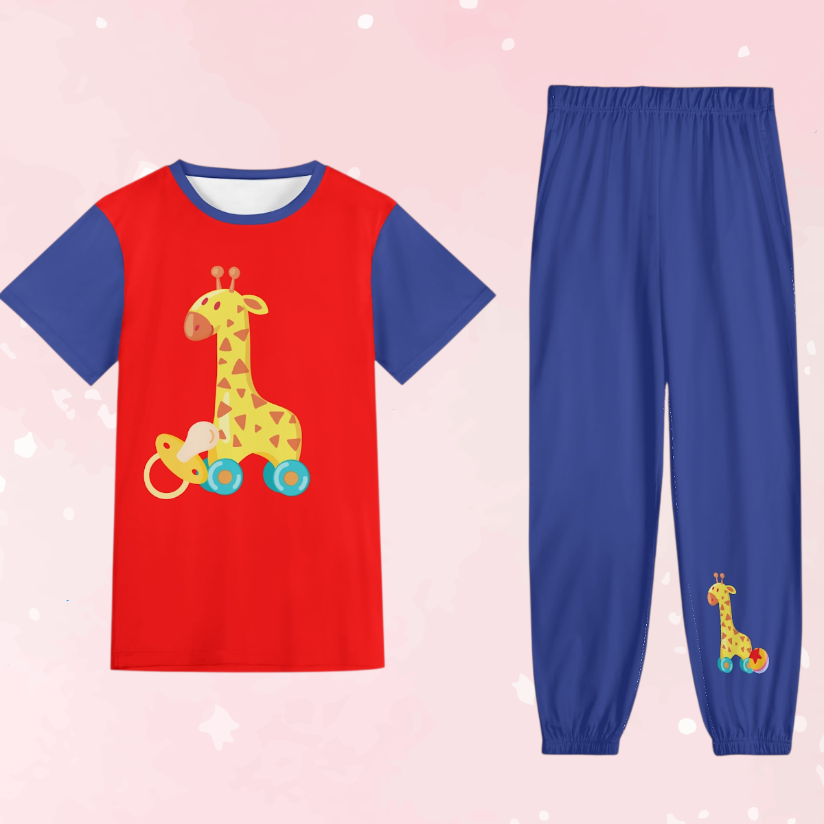 Giraffe Dreams Unisex Jammies