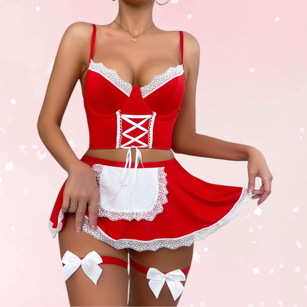 Sexy Christmas Lingerie Set