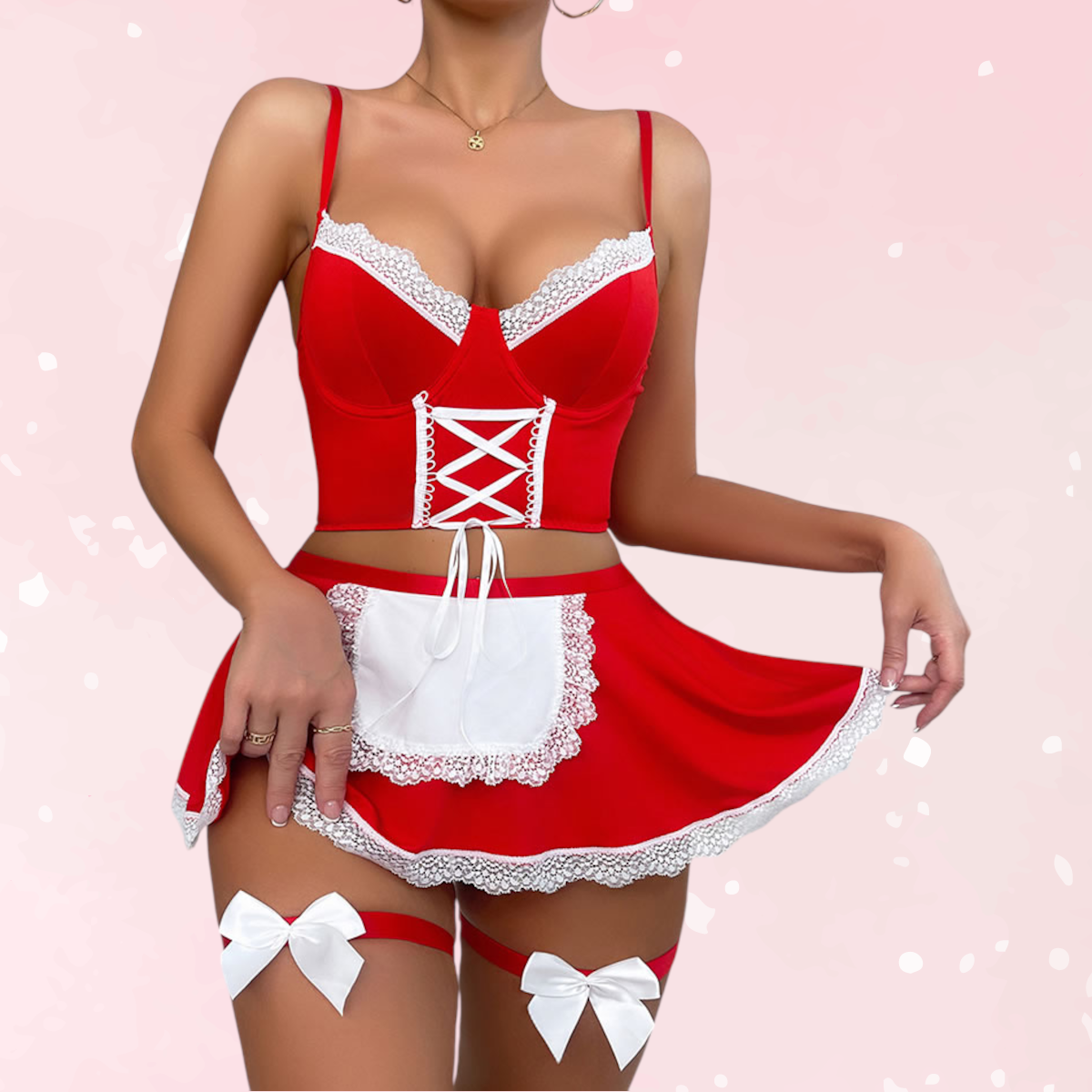 Sexy Christmas Lingerie Set
