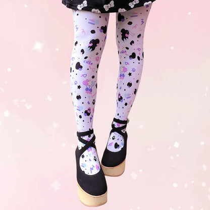 Dottie Dalmation Unisex Tights - Puppy's Aesthetics