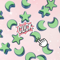 Moon and Star Clicker (2 Pack) - Puppy's Aesthetics