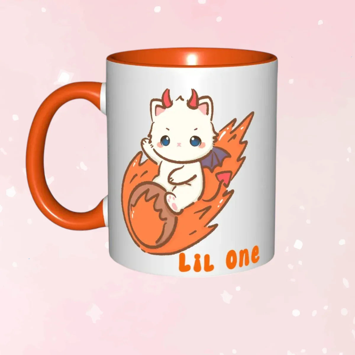 Lil One Kitty 11oz Double Coffee Mug - Puppy's Aesthetics