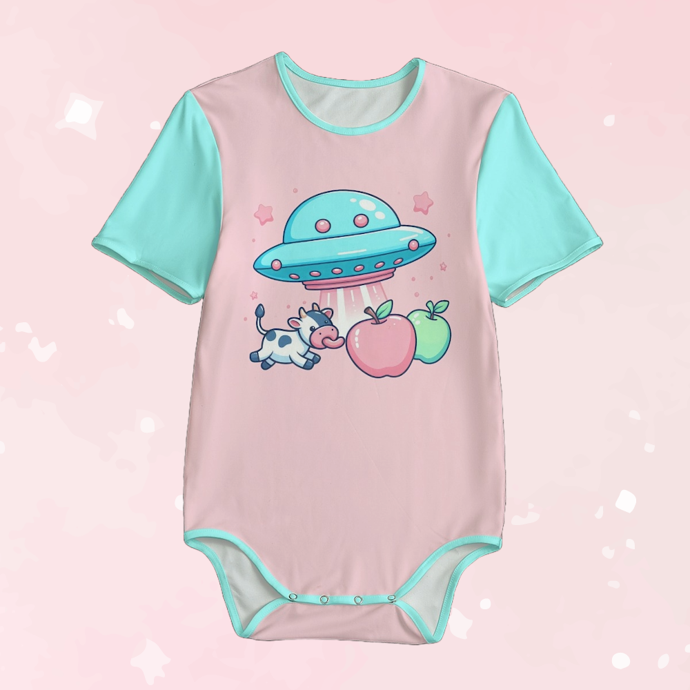 UFO Cow Adult Unisex Onesie