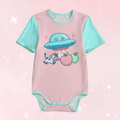 UFO Cow Adult Unisex Onesie