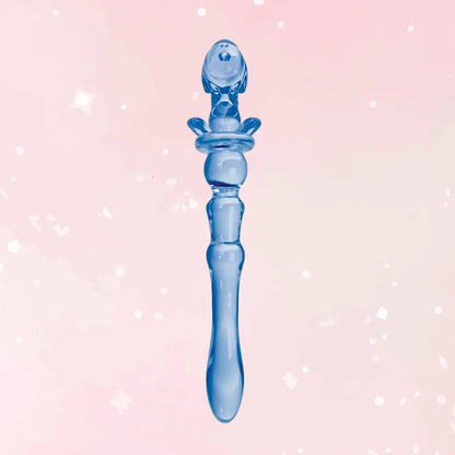 Glass Menagerie Puppy Glass Dildo - Puppy's Aesthetics