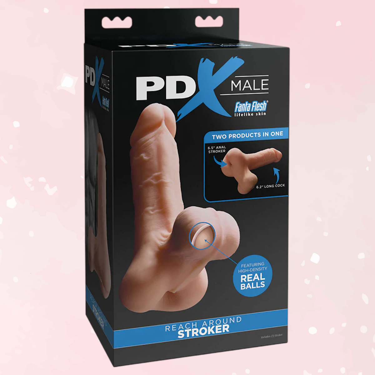 Reach Around Stroker | Realistic Dual-Stimulation